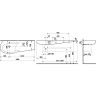 Раковина-столешница LAUFEN IL BAGNO ALESSI ONE 160x50 8.1497.1.400.104.1